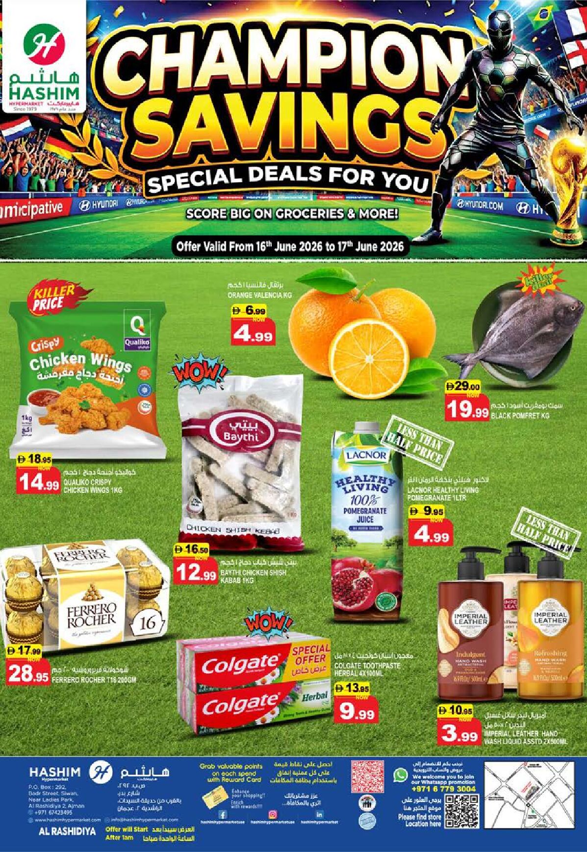 Offer thumbnail for Champions_Savings_-_Hashim_Hypermarket_-_Rashidiya_-_16th_to_17th_June_2026.pdf